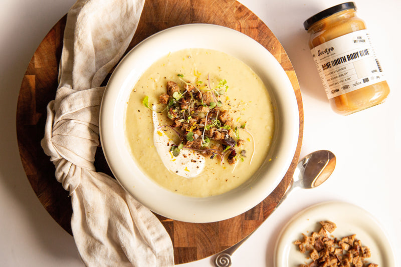 Creamy Potato & Leek Soup