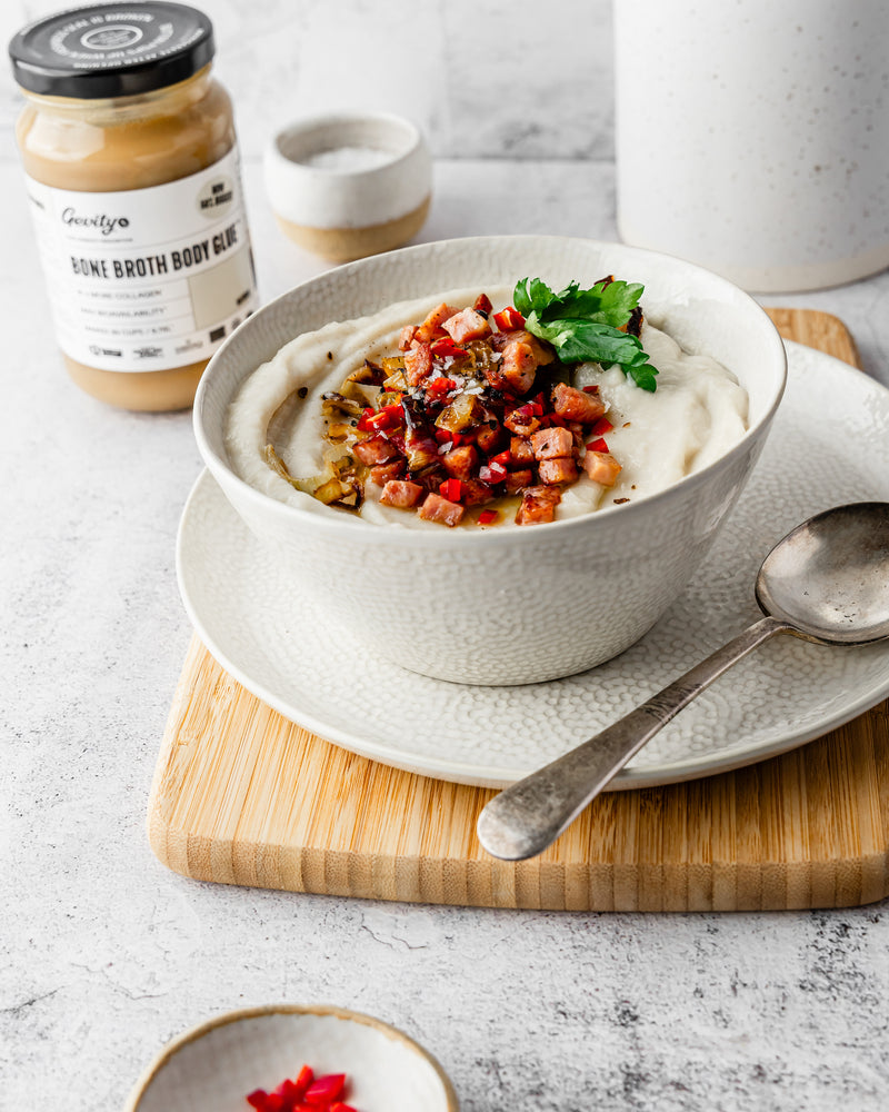 Cauliflower & Bacon Soup