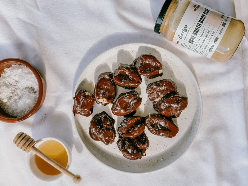 CHEWY CARAMEL STUFFED DATES