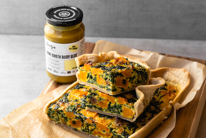 Gluten Free Gut Friendly Quiche