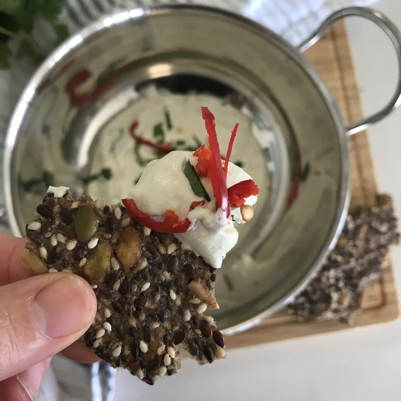 Elle’s Seeded Crackers