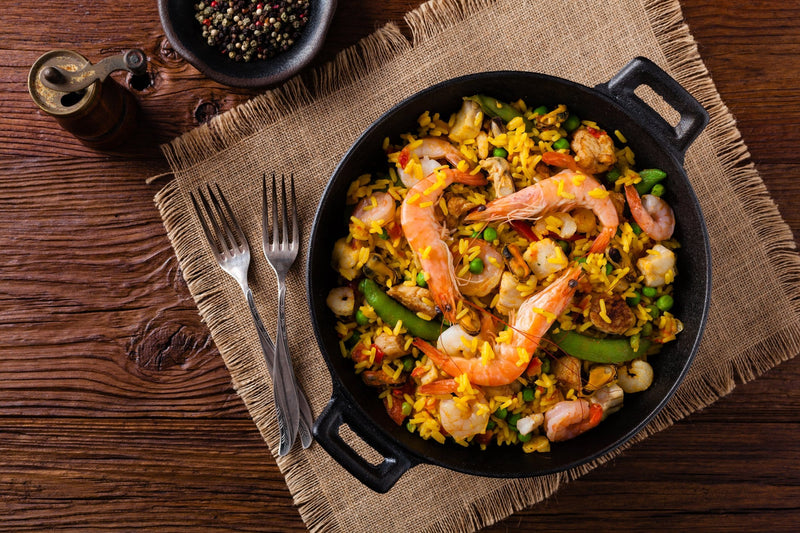 Low Carb Seafood Paella