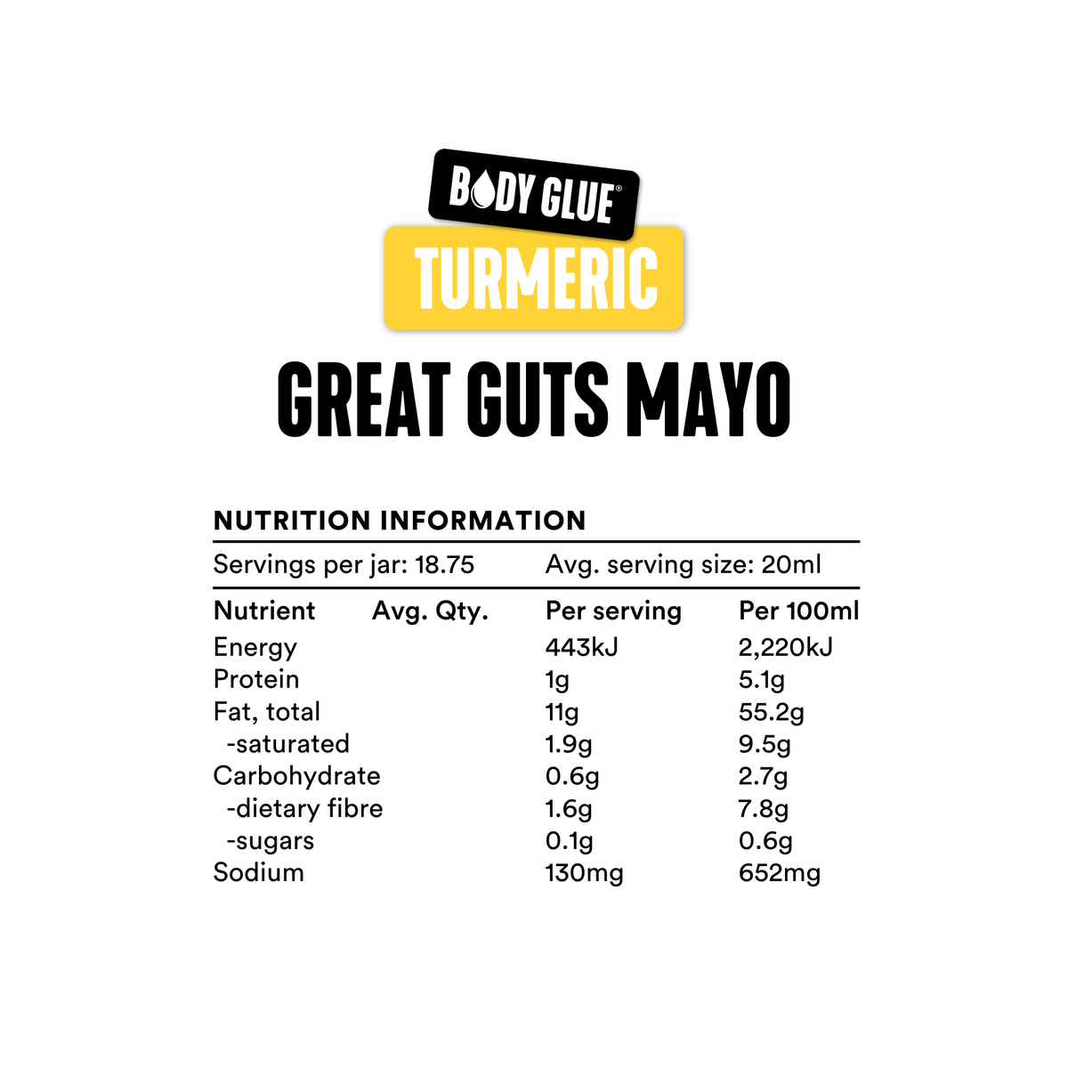 Great Guts Mayo - Turmeric